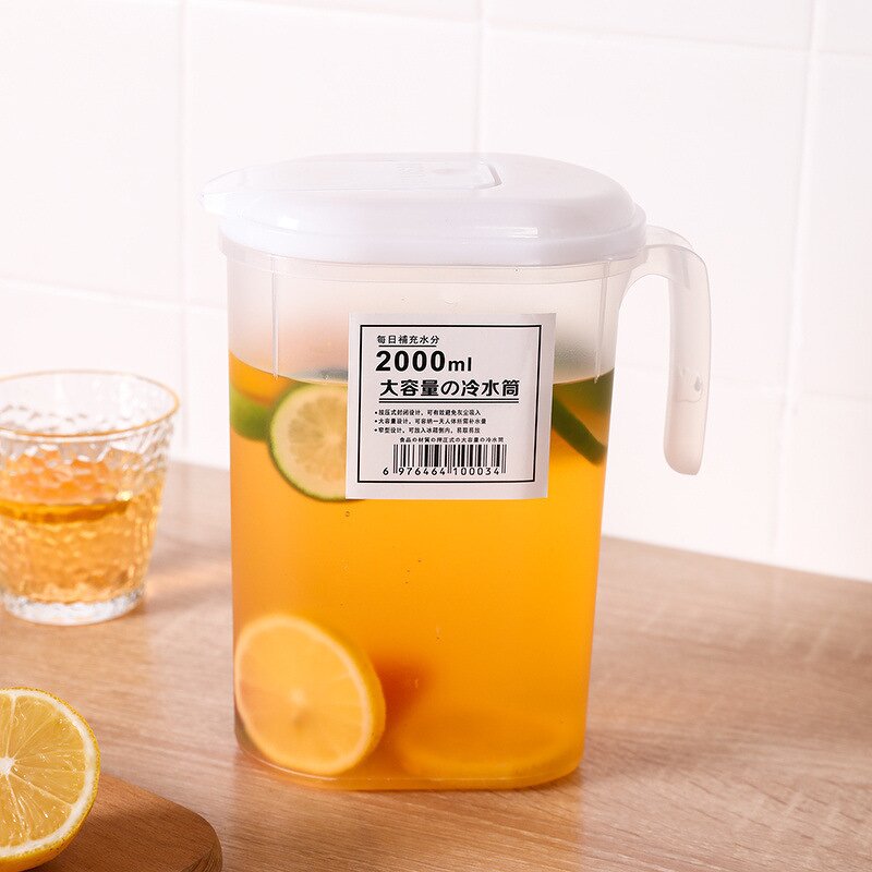 Cold Kettle Manufacturer - Household Refrigerator High-capacity High-temperature Resistant Food-grade Bucket Juice Teapot