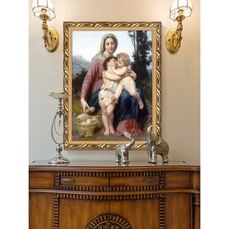 Wood Carving Frame Manufacturer - European Style Luxury Royal Antique Gold Ornament Baroque for Painting Original Art Handcrafted