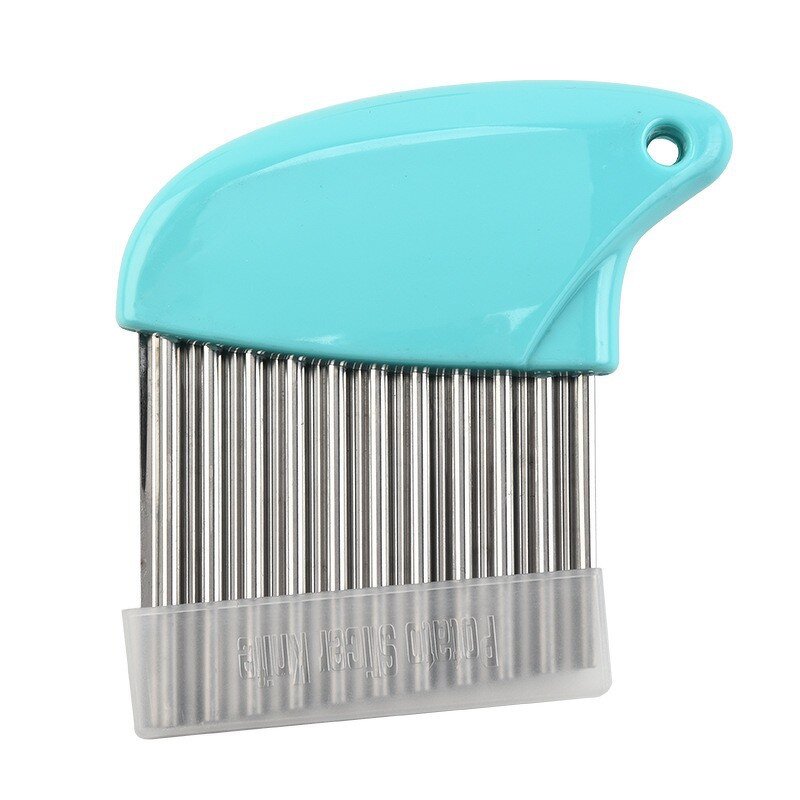 Potato Cutter Manufacturer - Hot Selling Stainless Steel Wavy Vegetable Food Slicer French Fry Crinkle