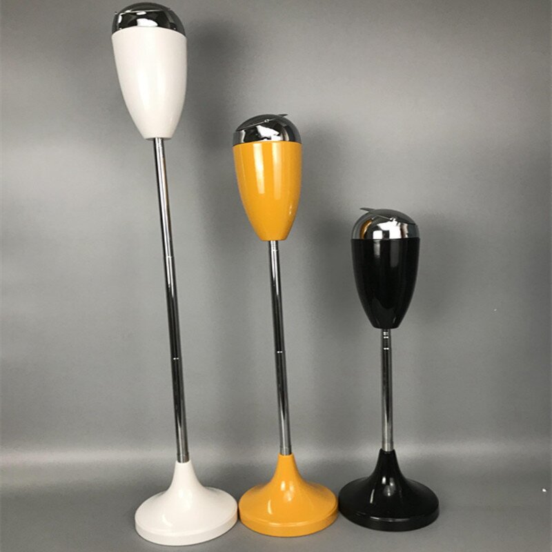 Cigarette Ash Tray Manufacturer - Creative Adjustable Smokeless Steel With Lid Indoor Outdoor Portable Windproof Floor Standing Cigar