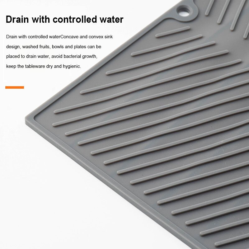 Silicone Dish Drying Mat Manufacturer - Dry Mat for Kitchen