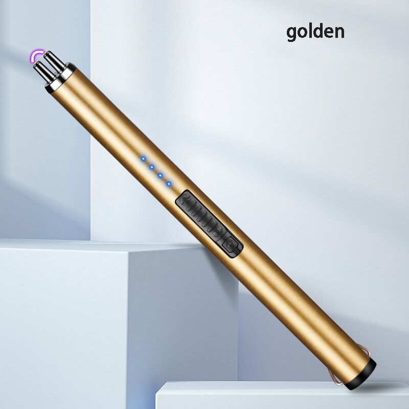 Electric Lighter Manufacturer - New Safe Customized logo Candle Charging Power Display USB Electronic Arc