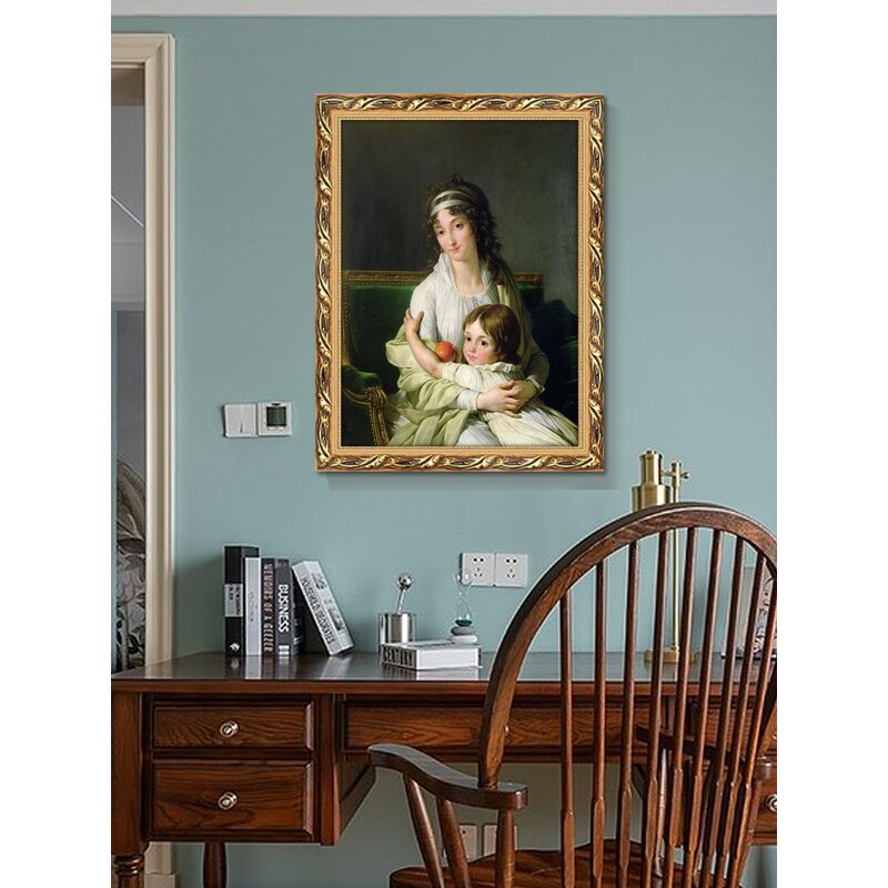 Wood Carving Frame Manufacturer - European Style Luxury Royal Antique Gold Ornament Baroque for Painting Original Art Handcrafted