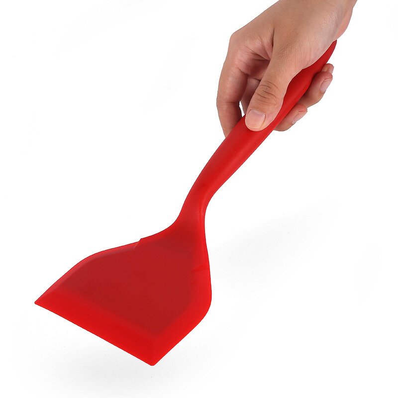 Kitchen Scraper Manufacturer - Silicone Cooking Utensils Spatula Beef Meat Egg Wide Pizza Tools Non-stick Shovel