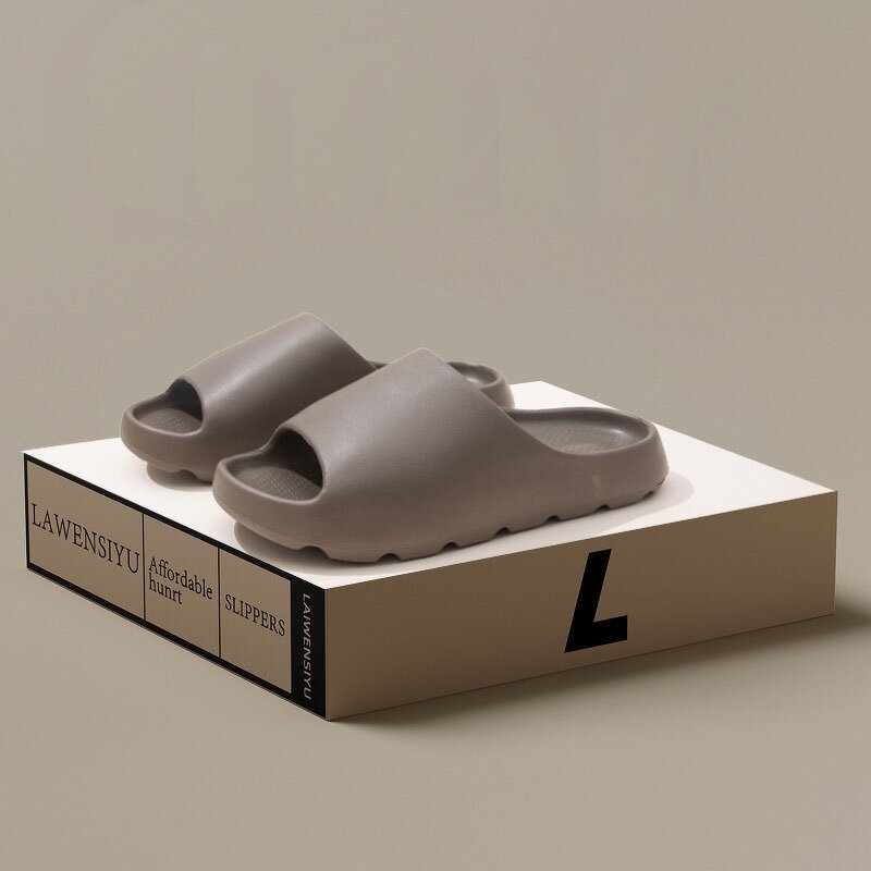 Home Slippers Manufacturer - Women's Casual Indoor Comfortable Warm Faux Fur Plush Lining Breathable and Soft Cotton