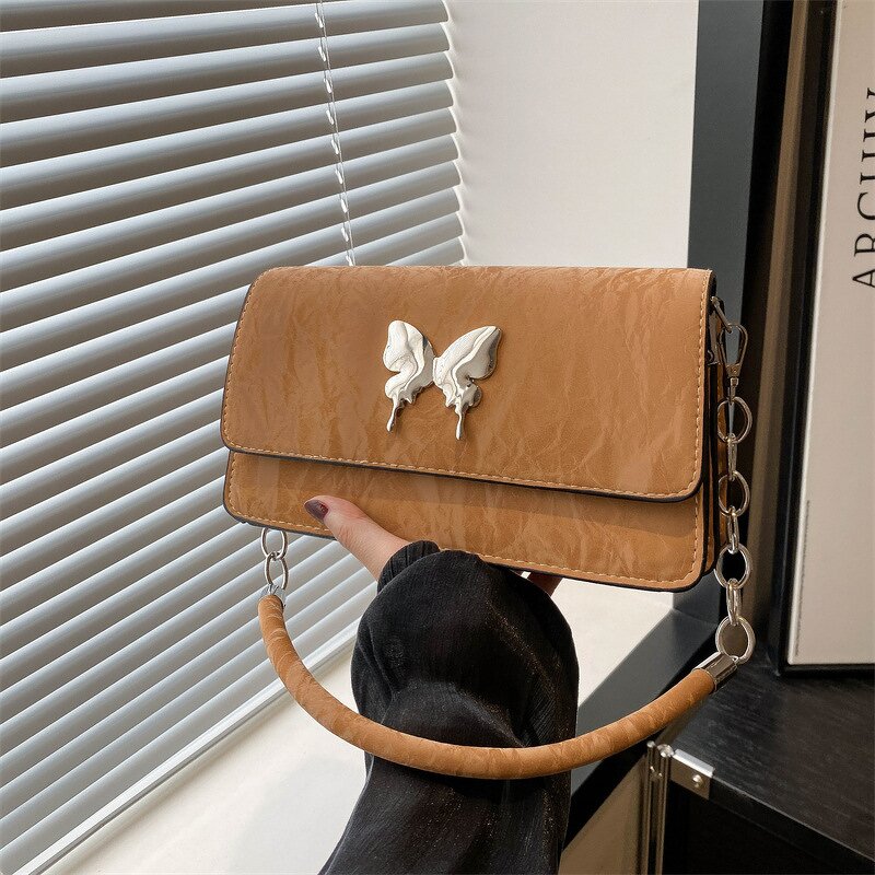 Shoulder Bags Manufacturer - 2025 New Fashion Lady Single Chain Woman PU Leather Underarm Handbags