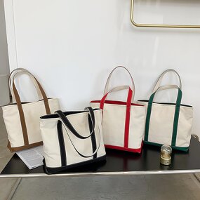 Canvas Tote Bag Manufacturer - Good Quality Personalized Logo Wholesale Reusable Cotton Boat for Shopping