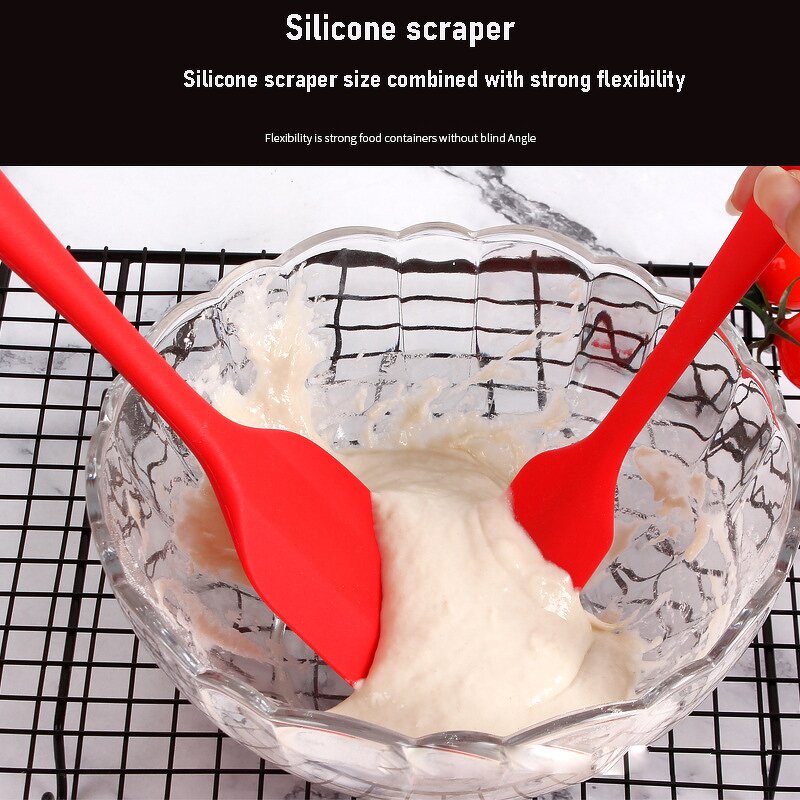 Kitchen Utensils Manufacturer - New Silicone Products Home and Accessories 5Pcs Heat Resistant Food Cheap Cooking Spatula Set