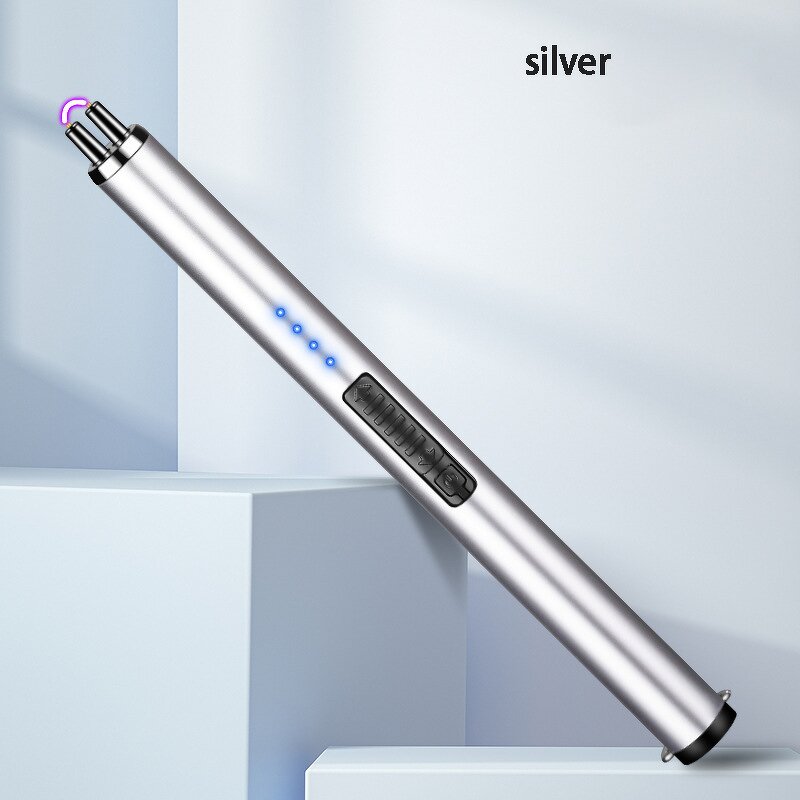 Electric Lighter Manufacturer - New Safe Customized logo Candle Charging Power Display USB Electronic Arc