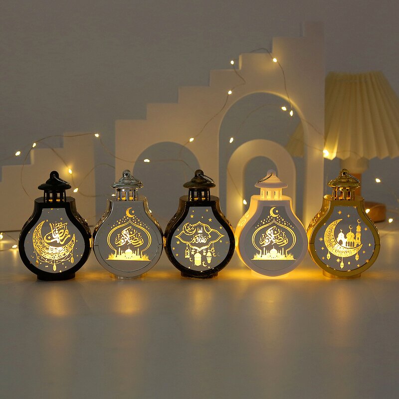 Ramadan Lantern Manufacturer - New Design EID Mubarak Home Islamic Muslim Party Eid LED Light 2025 Kareem