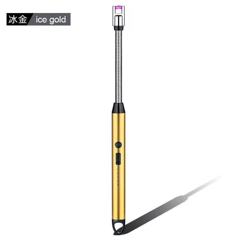 USB Electric Lighter Manufacturer - Fashion Windproof Rechargeable Multi-Function Arc Single Plasma for Kitchen Candle