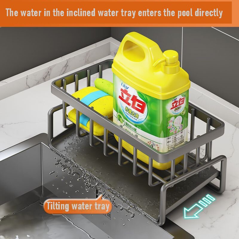 Storage Rack Manufacturer - Multifunctional Household Hollow Design Carbon Steel Black Gray White Bathroom Kitchen