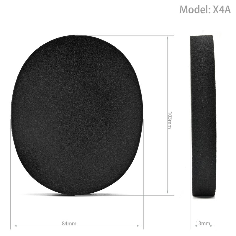 Sound-absorbing Sponge Pad Manufacturer - Defean Replacement Suitable for 3M peltor X3A/peltor X4A Silencing