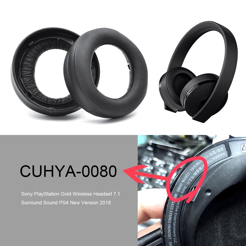 Ear Pads Manufacturer - Defean Replacement for Sony PS4 Gold 7.1 Fourth Generation Gold Headset