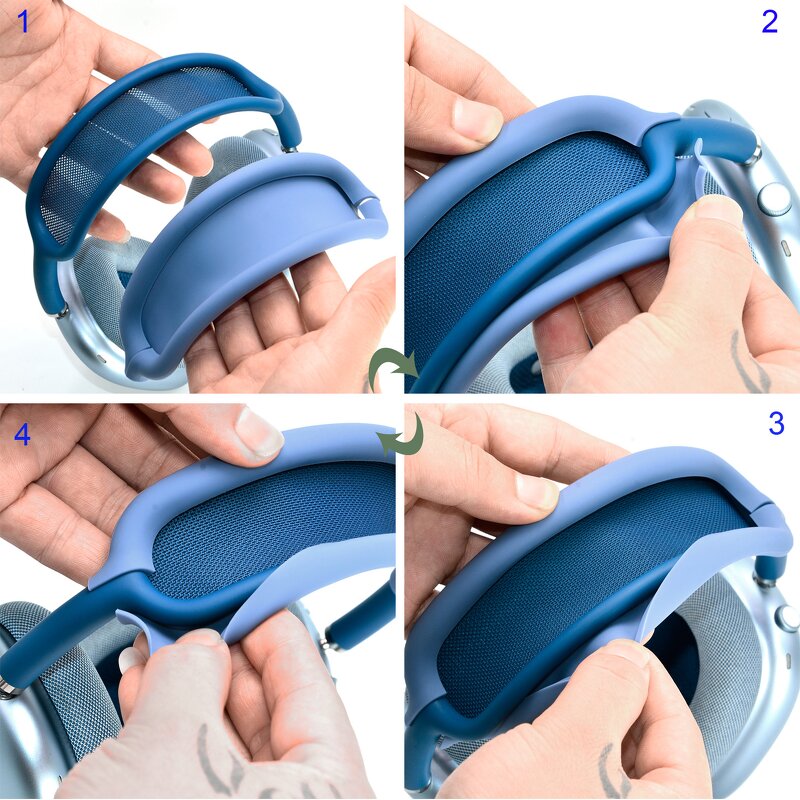 Head Band Manufacturer - Defean Replacement for Airpods Max Headset Gel Cover