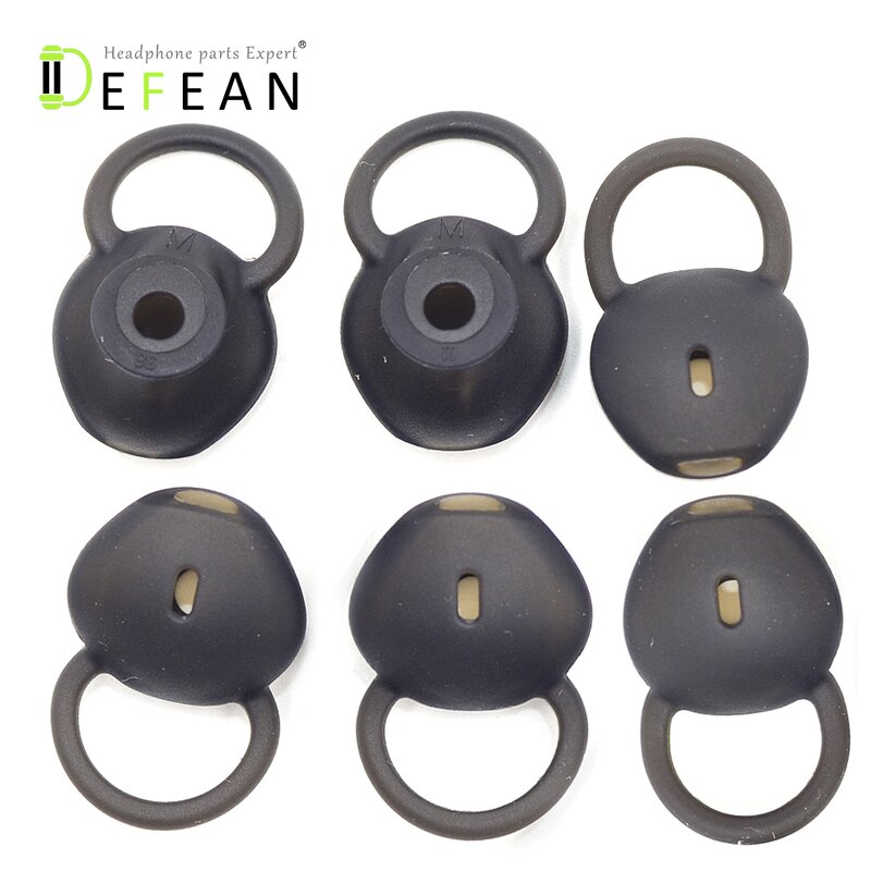 Ear Buds Manufacturer - Defean Black Gel Tips Wearable for Huawei TalkBand B5 Smart Bracelet
