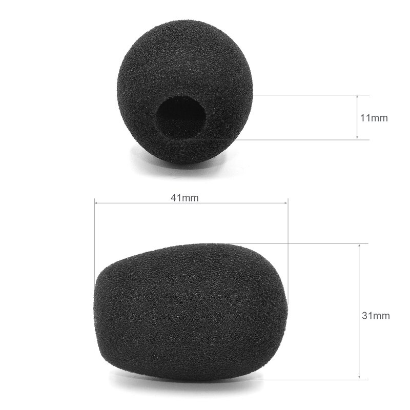 Mic Foam Windscreen Manufacturer - Defean Small Mini Covers Sponge Ball for Razer BlackShark Microphone