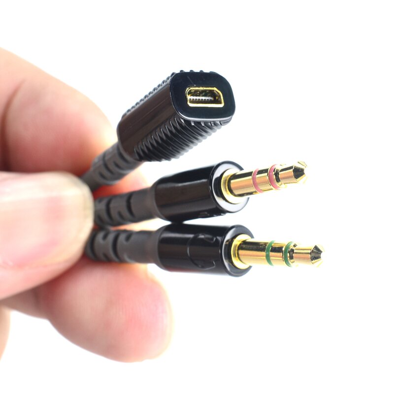 Headphone Cable Manufacturer - Defean Arctis Sound Connecting for Steelseries Arctis 1 3 5 7 9 Pro Computer Audio