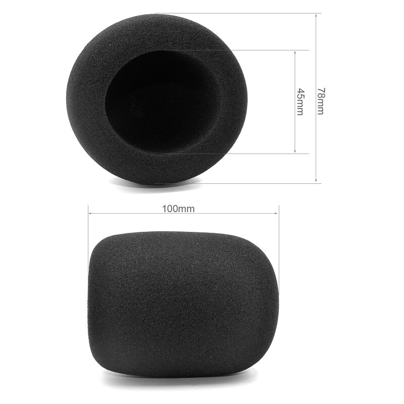 Windscreen Manufacturer - Defean 2x Mic Pop Filter/Shield Wind Cover for Razer Seiren X / ELITE Mic