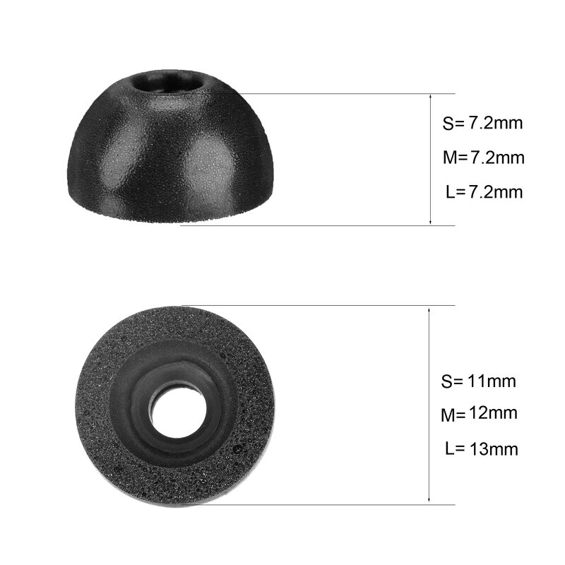 Memory Foam Ear Tips Manufacturer - Defean for TWS Anker Life P2 P3 A2 A1 DOT2