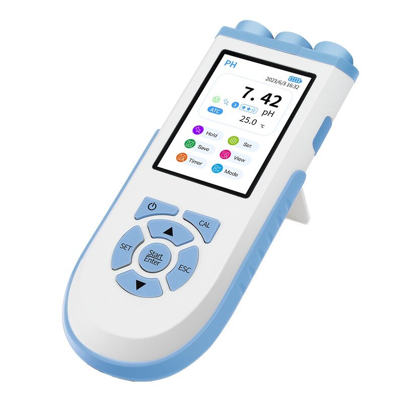 pH Meter Manufacturer - PH10 Portable 2 In1 ph and Temperature