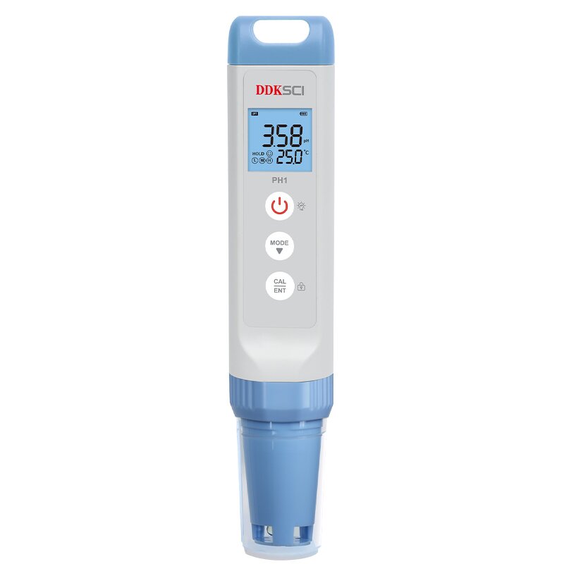 pH Tester Manufacturer - PH1 Pocket (pH/mV. Temp.) Water Quality Testing Pen PH Temperature test Pen Meter 2 in 1 PH and Temperature