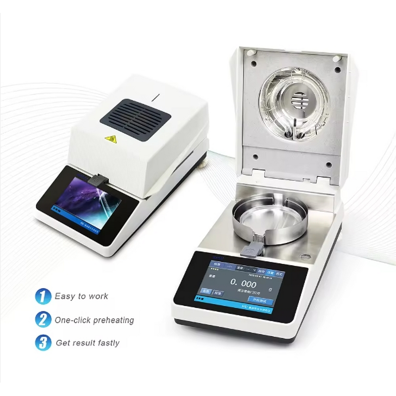 Moisture Content Balance Manufacturer - Moisture Value Device Coffee Rice Maize Food Digital Grain Halogen Tester Analyser Analyzer Meter