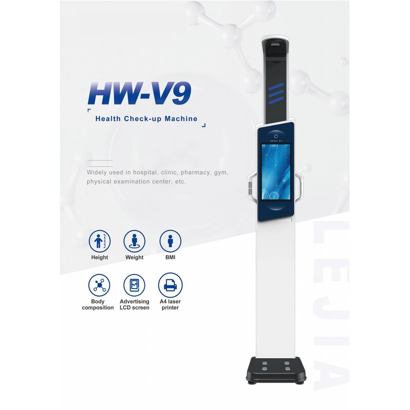 Health Check-Up Machine Manufacturer - HW-V9 Hospital/Clinic/Pharmacy/Gym/Physical Examination BMI Height Weight Body Measuring