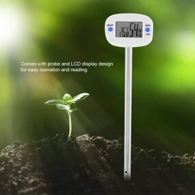 Soil Thermometer Manufacturer - Popular Mini Probe Electronic Temperature and Humidity Counting Display Probe and Hygrometer