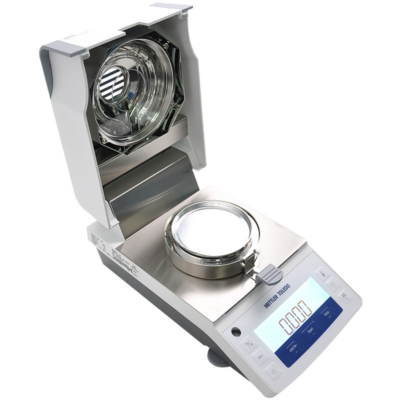 Moisture Balance Analyzer Manufacturer - METTLERTOLEDO HE53 Food Medicine Feed Grain Water Content Halogen Moisture Meter