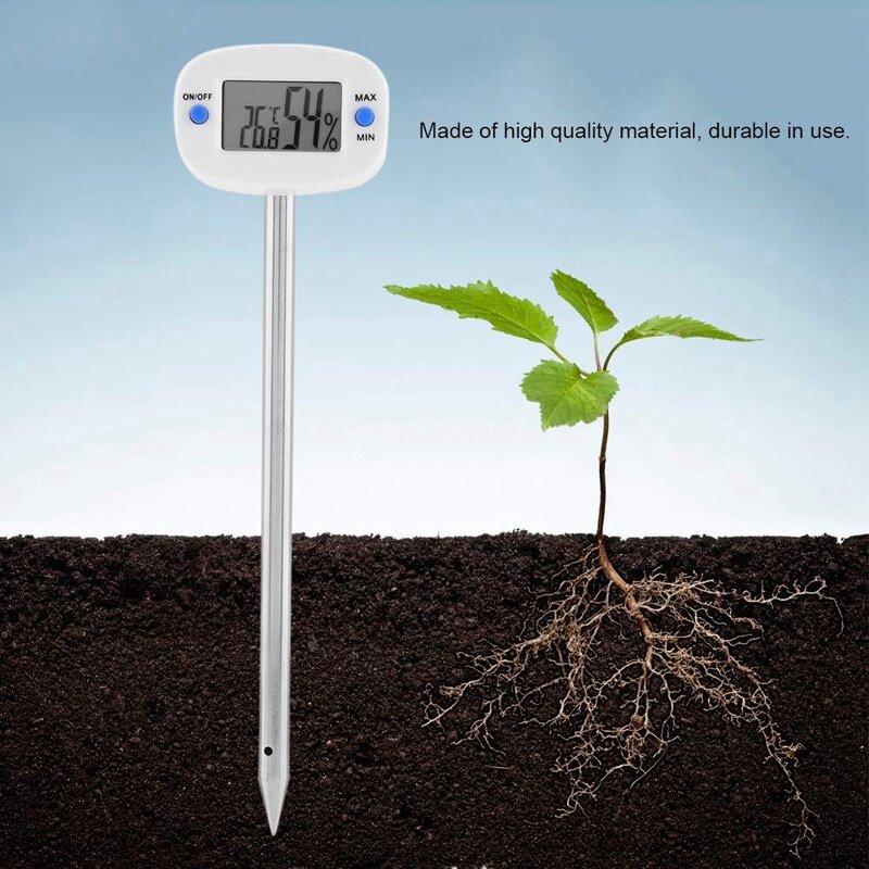 Soil Thermometer Manufacturer - Popular Mini Probe Electronic Temperature and Humidity Counting Display Probe and Hygrometer