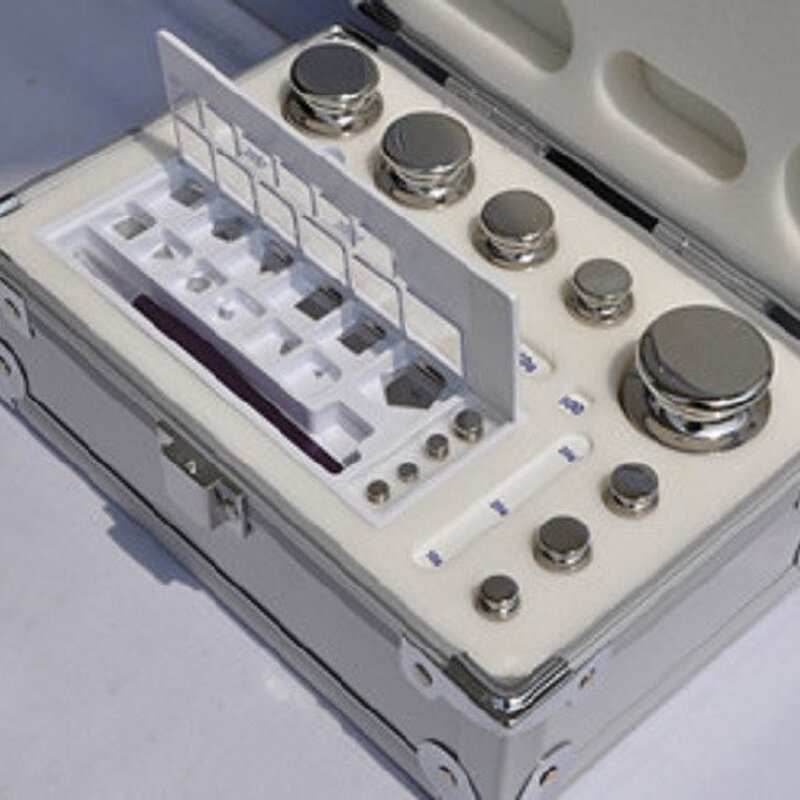Calibration Weights Manufacturer - Class E2 1mg-2kg Lab Balance Scale Standard Set Stainless Steel test