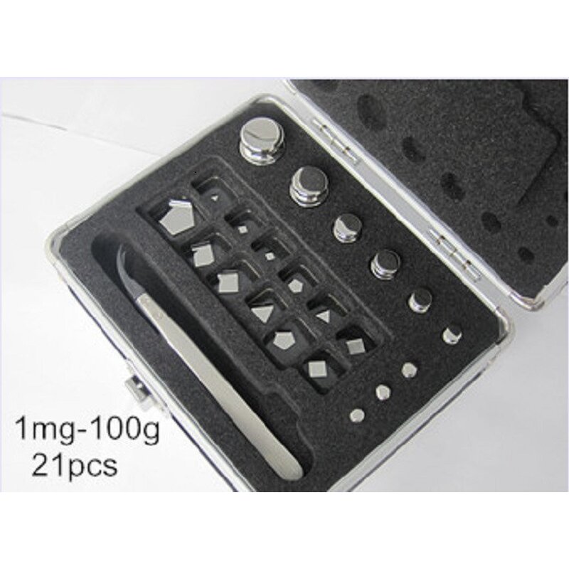 Calibration Weights Manufacturer - Class F1 1mg-100g Lab Balance Scale Standard Set Stainless Steel test