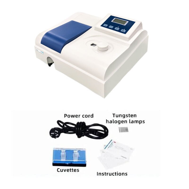Visible Spectrophotometer Manufacturer - High Quality Laboratory Use Single Beam with LCD Display