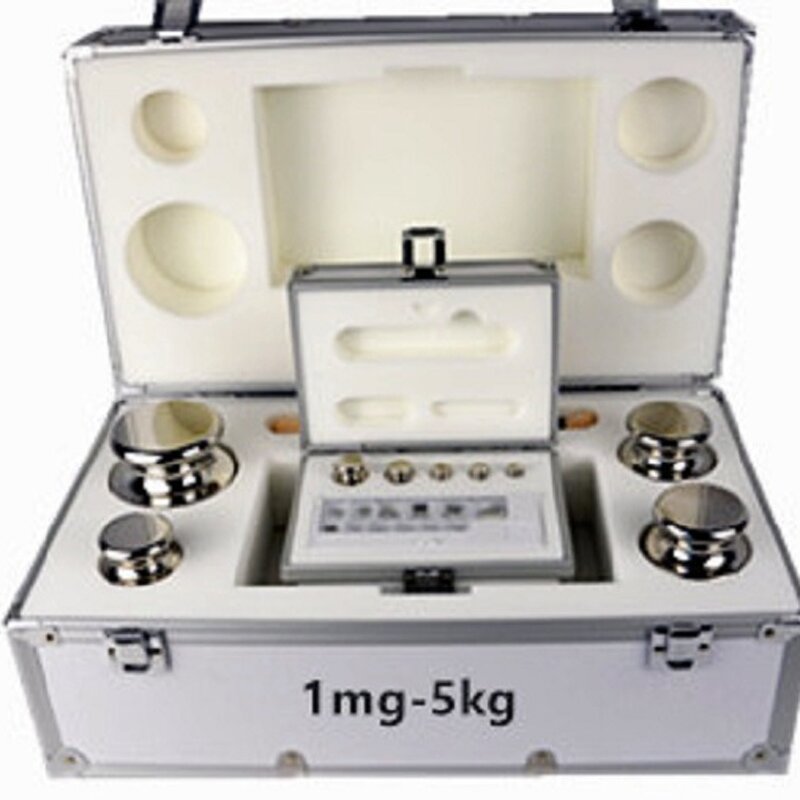Calibration Weights Manufacturer - Class M1 1mg-5kg Lab Balance Scale Standard Set Stainless Steel test