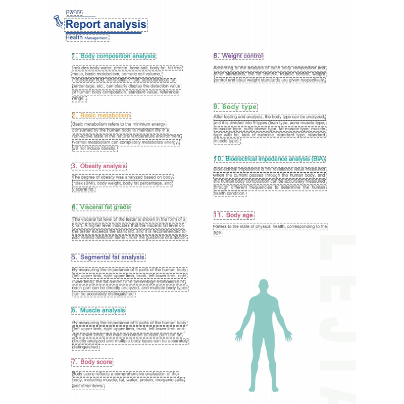 Health Check-Up Machine Manufacturer - HW-V9 Hospital/Clinic/Pharmacy/Gym/Physical Examination BMI Height Weight Body Measuring