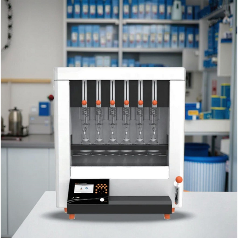 Auto Soxhlet Fat Analyzer Manufacturer - SOX406 RT+5C~280C With 4.3''LCD Screen Soxhlet Extractor