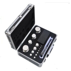 Calibration Weight Set Manufacturer - Laboratory Stainless Steel Scale E1 E2 F1 F2 Class Test Weight Set 1mg-1kg Standard Weights