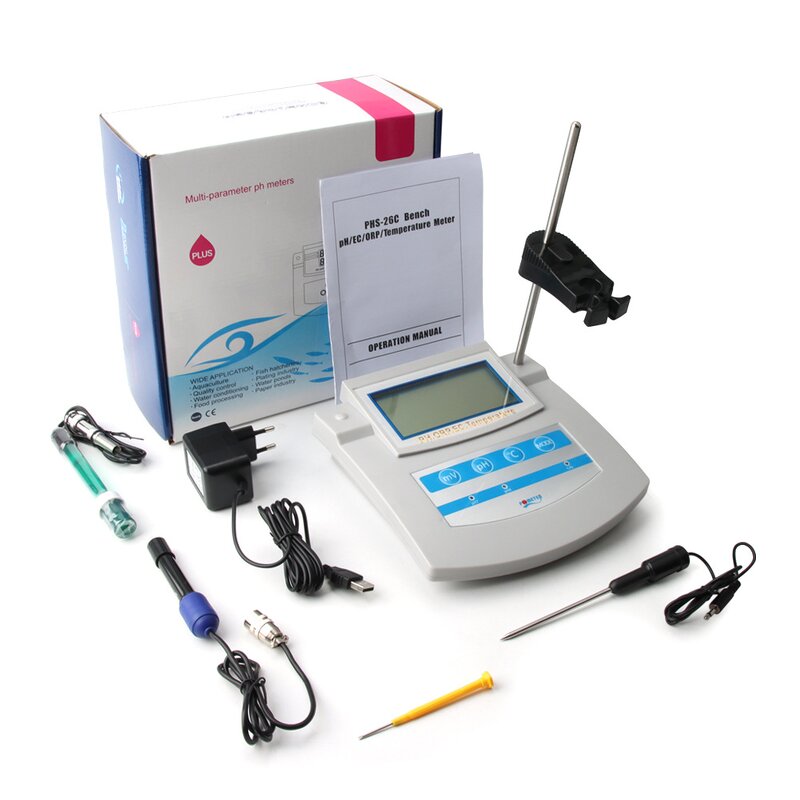 Water Quality Tester Manufacturer - 6 in 1 Benchtop Digital Display PH/EC/CF/OR/ TDS/temperature Multifunctional Water Quality Detector