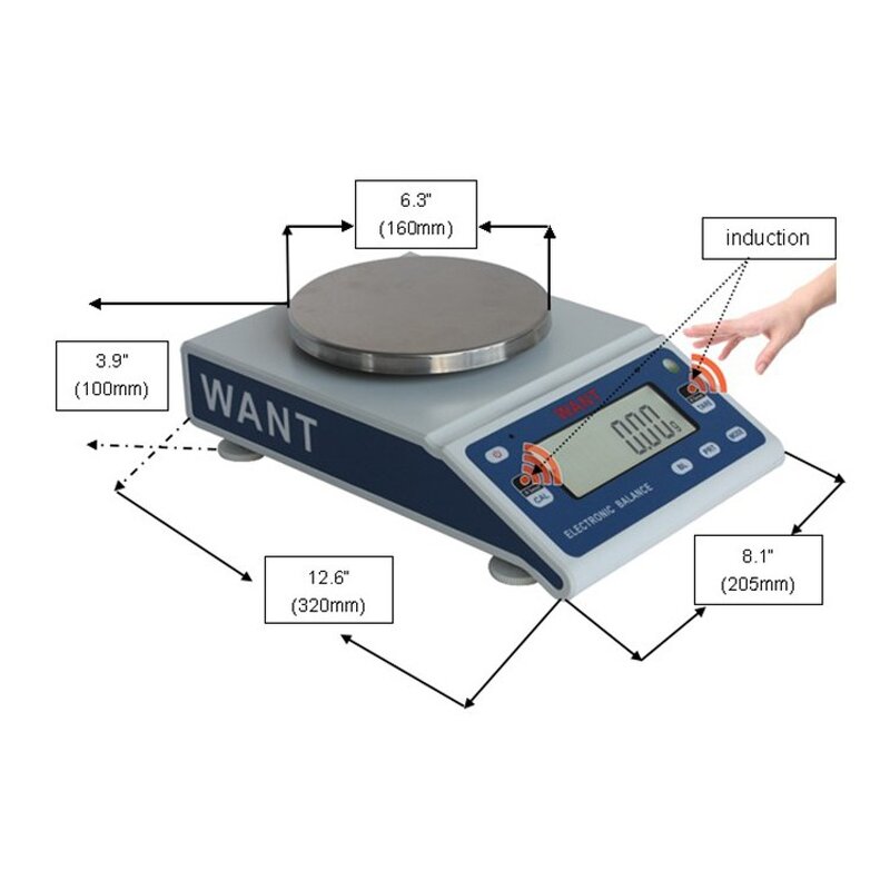 Electronic Weighing Scale Manufacturer - 0.01g Tabletop Digital Weighting Scales Balance Electronique