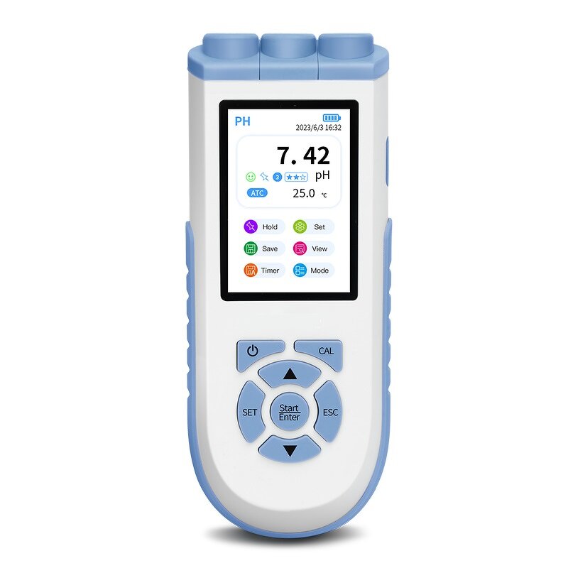 pH Meter Manufacturer - PH10 Portable 2 In1 ph and Temperature