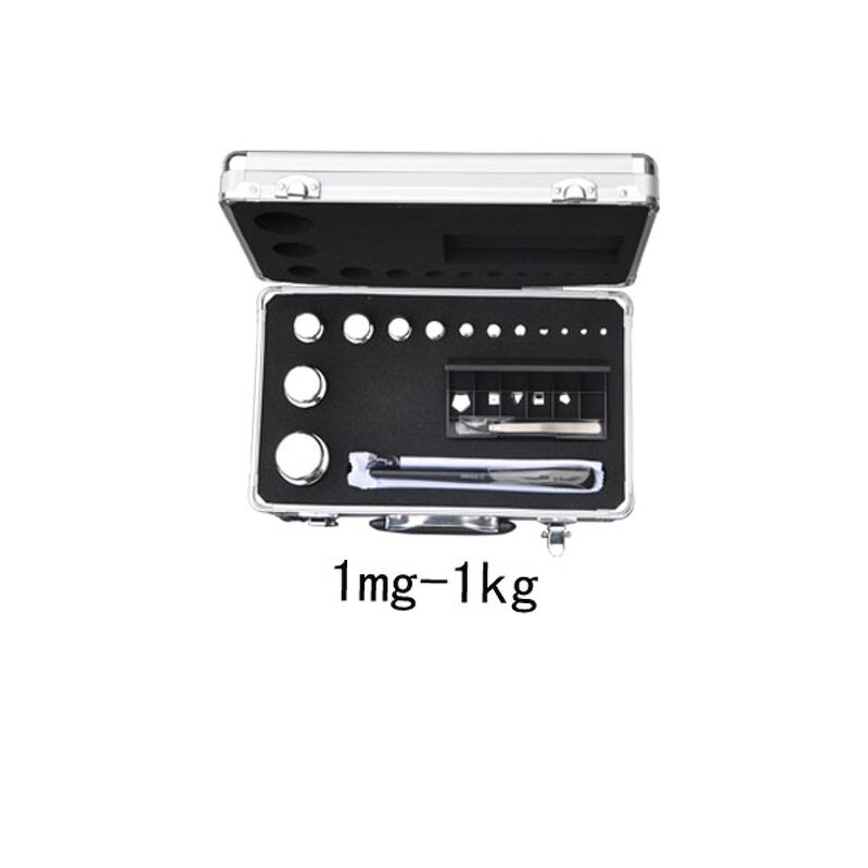 Calibration Weight Set Manufacturer - Laboratory Stainless Steel Scale E1 E2 F1 F2 Class Test Weight Set 1mg-1kg Standard Weights