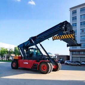 Reach Stacker Manufacturer - LTMG Heavy 45 Ton Diesel Container Handler with Imported Axle Transmission Engine