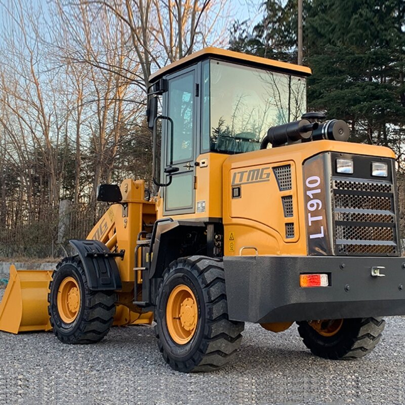 Wheel Loader Manufacturer - In Stock Fast Delivery 0.8 Ton 1 Ton 1.5 Ton Four Wheel Drive with Semi-solid Tire