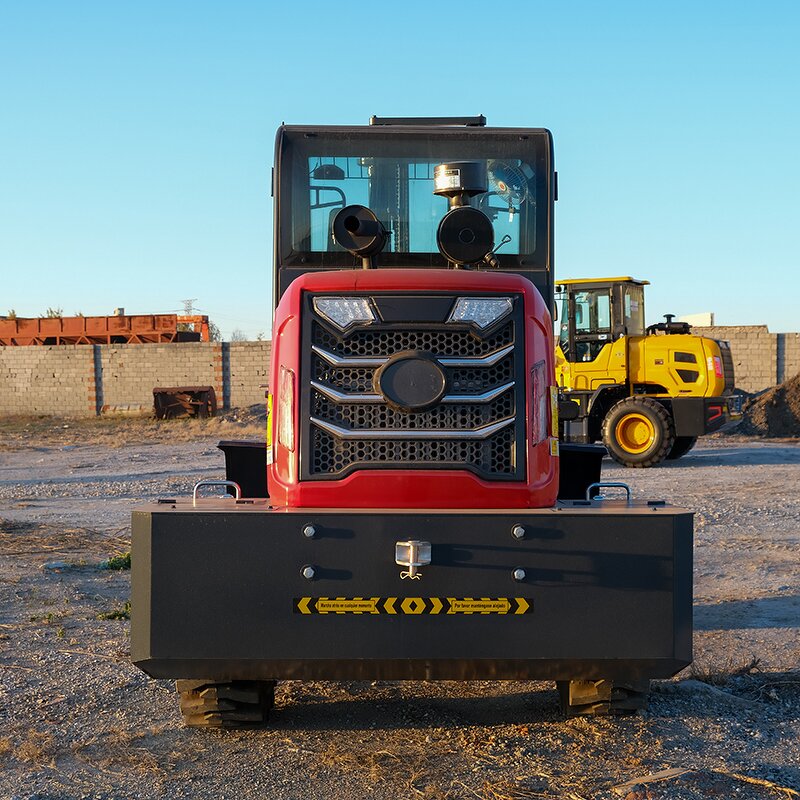Rough Terrain Forklift Manufacturer - 2025 4WD Rear Wheel Steering 3 Ton 3.5 Ton 4Ton 5Ton with Optional Attachment