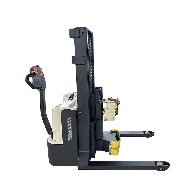 Electric Hydraulic Forklift Manufacturer - LTMG 1Ton Cylinder Pallet Stacker Price With Optional Fittings