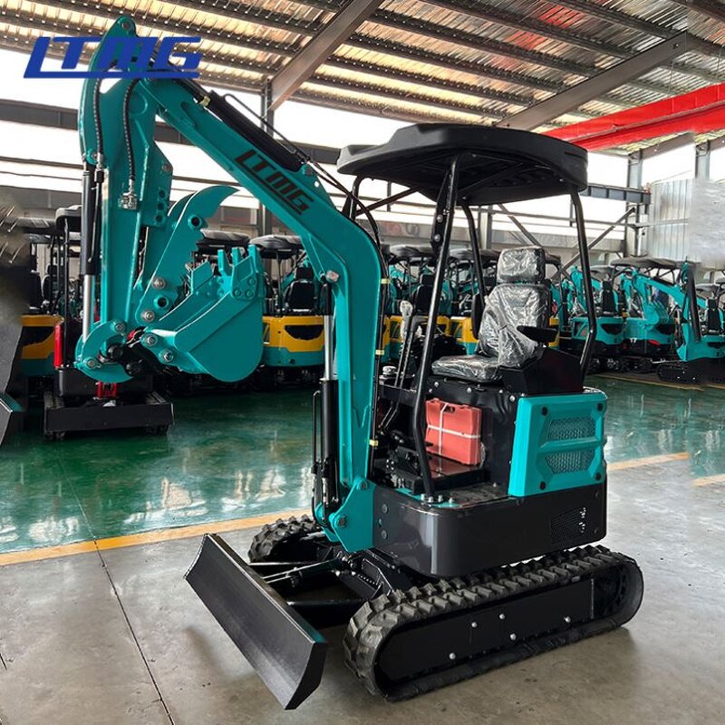 Crawler Excavator Manufacturer - LTMG Mini 1 Ton 1.2 Ton 1.5 Ton 2 Ton 1000kg 1500kg 2000kg with Optional Attachments