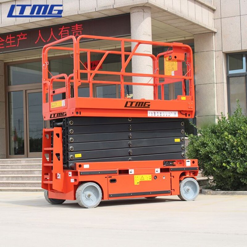 Scissor Boom Lift Manufacturer - LTMG China 8 m 10 m 12 m Aerial Work Platform for Platform Working
