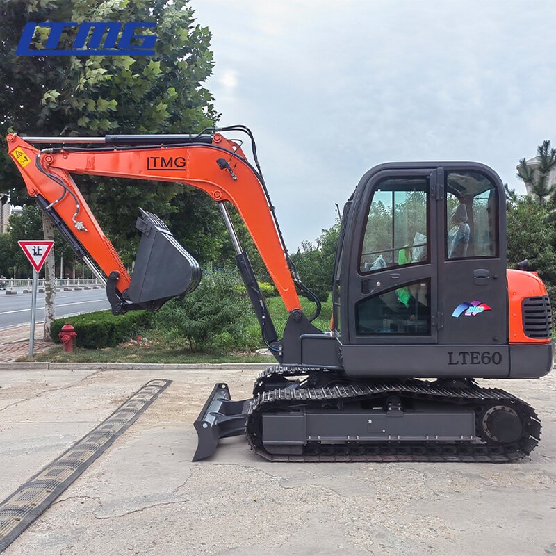 Excavator Manufacturer - LTMG Factory Price Oem Heavy Duty Bucket 6.5 Ton Mini Household Kubota Engine Small Digger