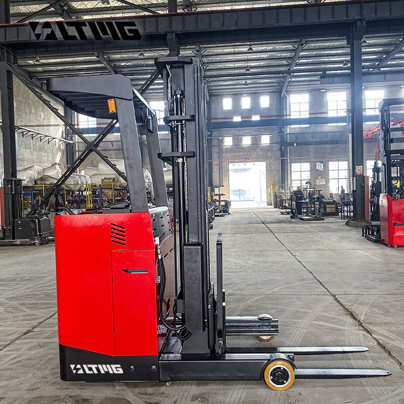 Reach Truck Manufacturer - Ltmg Lift Truck Sit 1500kg 1600kg 2000kg Full Electric Narrow Aisle for Sale